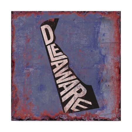 Art Licensing Studio 'Delaware' Canvas Art,18x18